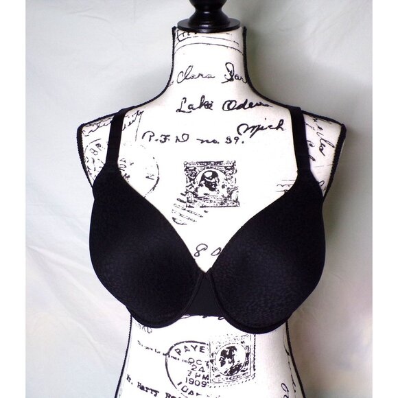 🆕NATORI Comfort Evolution Convertible Underwire Bra 38DDD Black #731337 - Picture 6 of 9